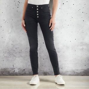 NWT Lucky Brand High Rise Bridgette Skinny Jean in Magnetic Rinse Size 25